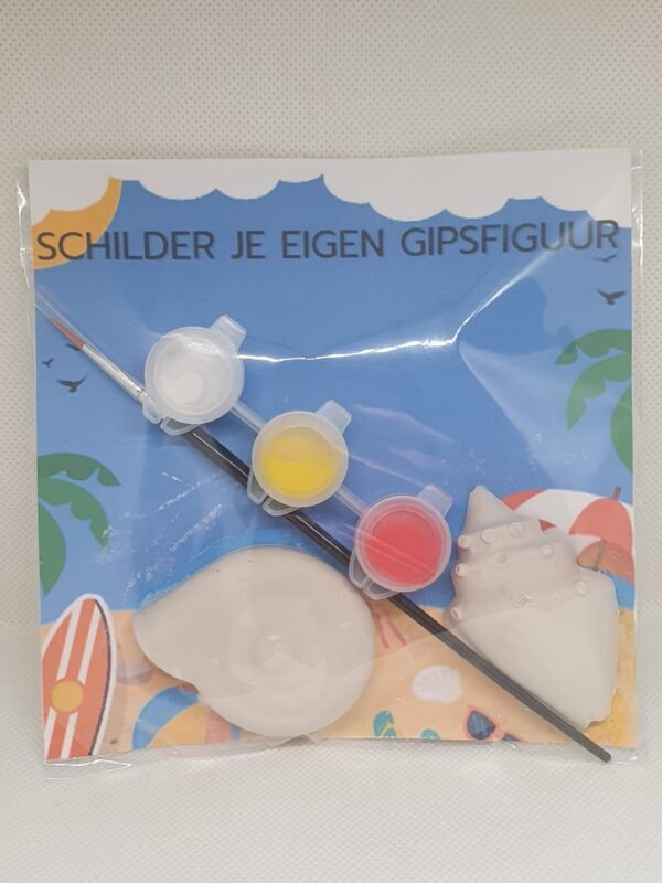 schilder je eigen gips figuur - Afbeelding 4