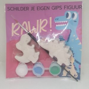 schilder je eigen gips figuur