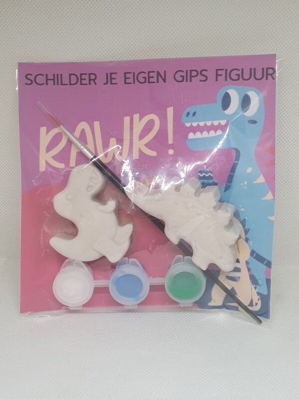 schilder je eigen gips figuur