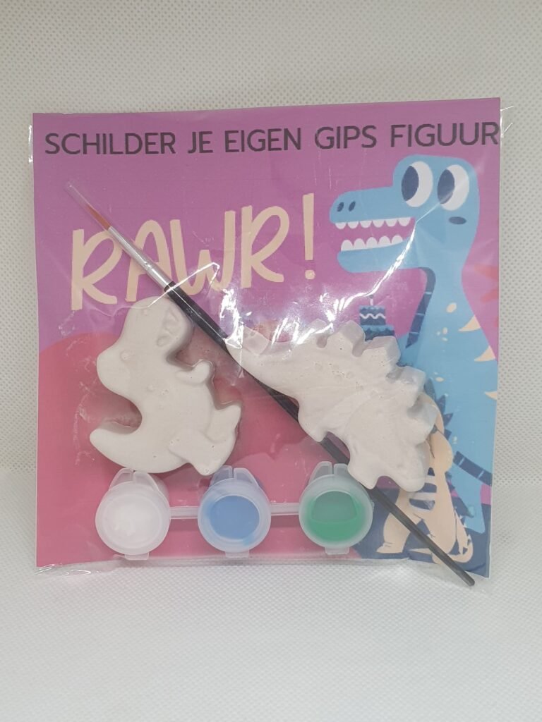 schilder je eigen gips figuur