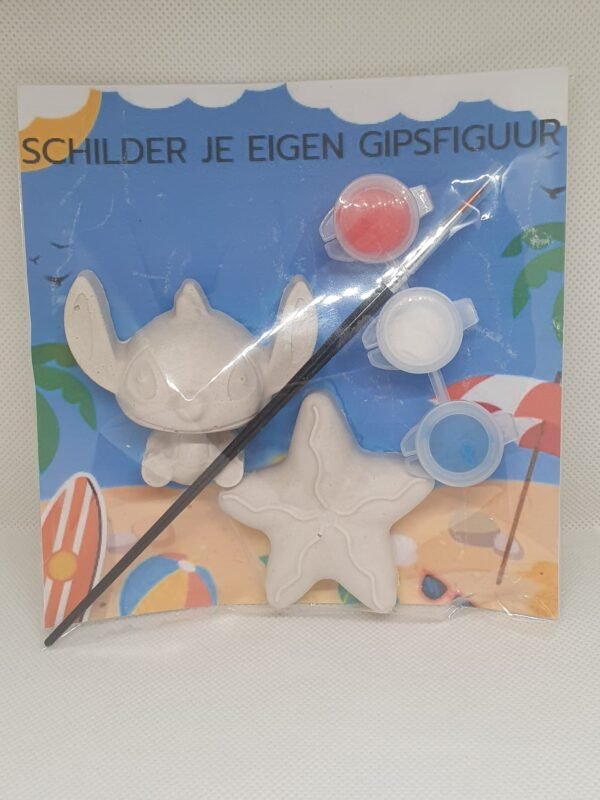 schilder je eigen gips figuur - Afbeelding 2