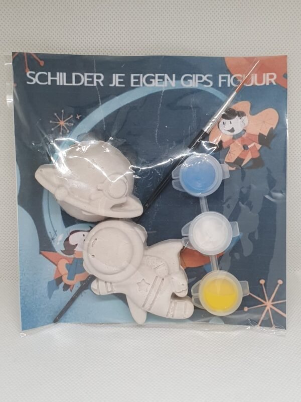schilder je eigen gips figuur - Afbeelding 3